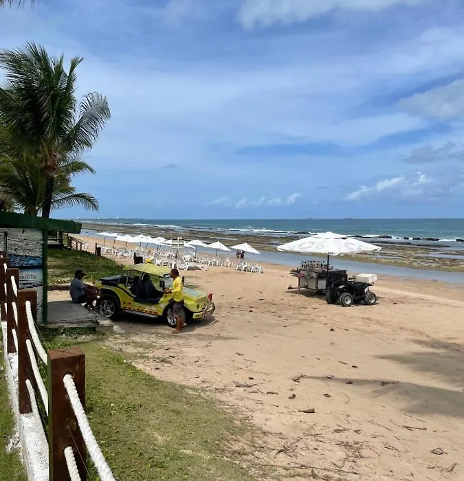 Bangalô Pé na areia Muro Alto-1